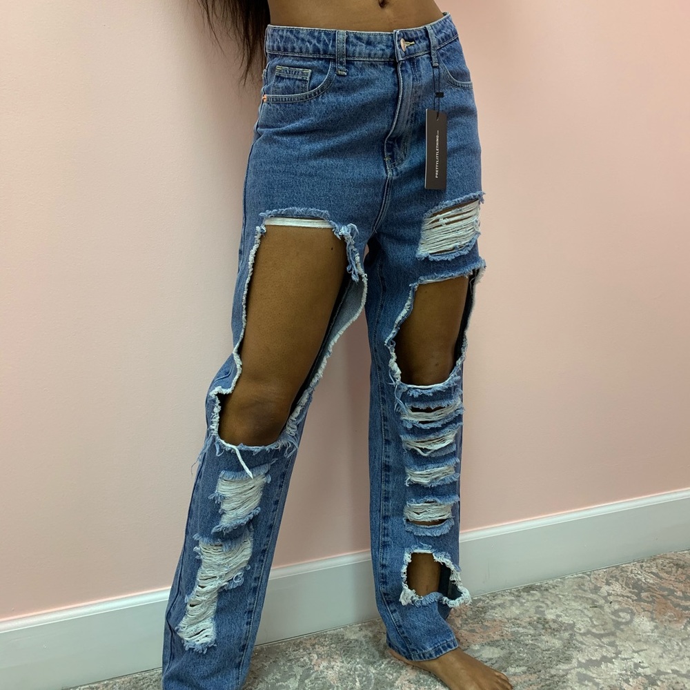 High waist jeans
